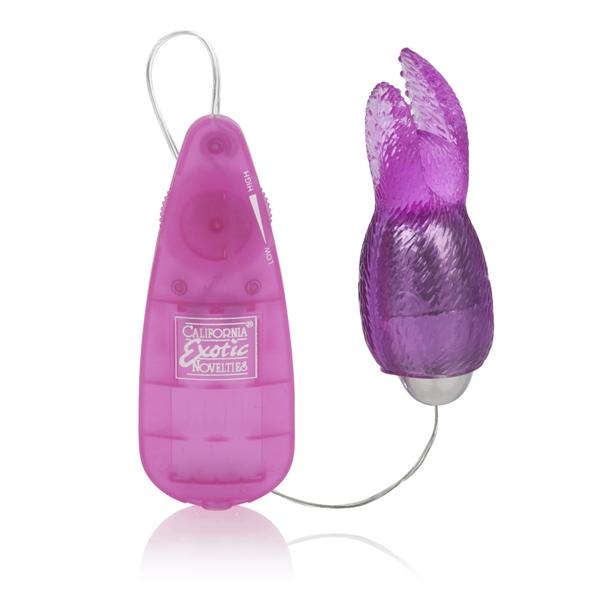 Pocket Exotics Snow Bunny Bullet Pink Vibrator - Click Image to Close