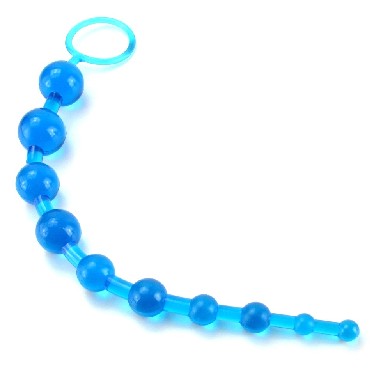 X-10 Anal Beads - Blue