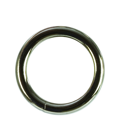 Metal ring small - silver - Click Image to Close