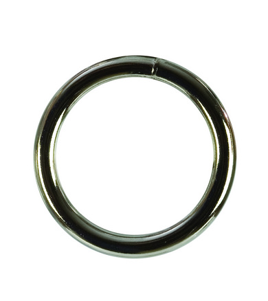 Metal ring medium - silver