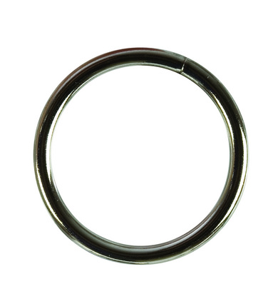 Metal ring large - silver - Click Image to Close