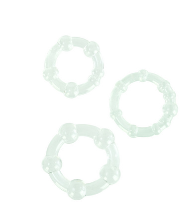 Island rings - clear