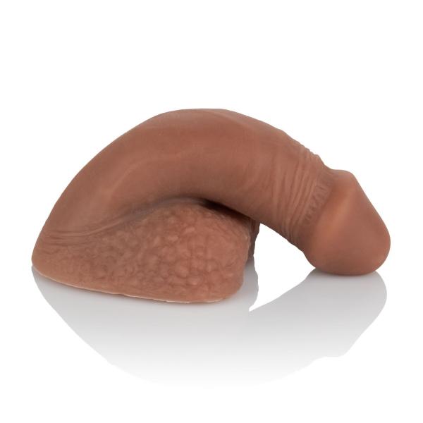 Packer Gear 5 inches Silicone Packing Penis Brown