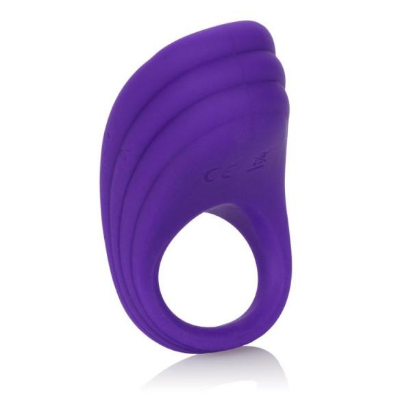 Silicone Rechargeable Passion Enhancer Ring Purple - Click Image to Close