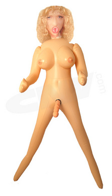 Gia darling transsexual doll 7in removable cock