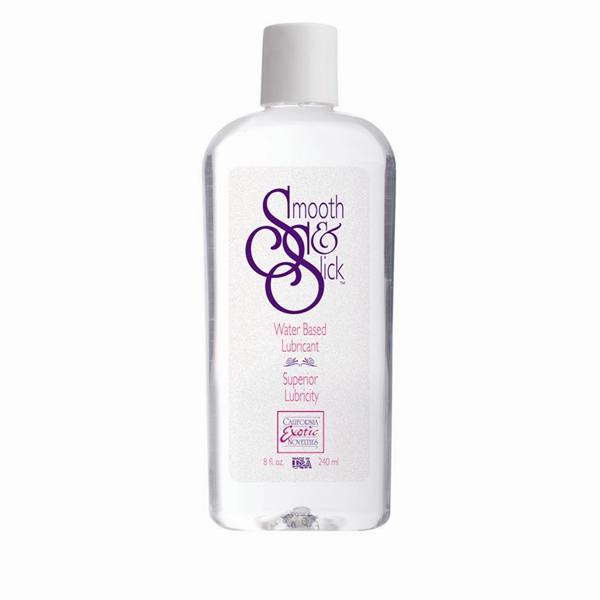 Smooth and Slick Water Based Lubricant 8 oz - Click Image to Close