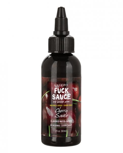 Fuck Sauce Flavored Water Based Personal Lubricant - 2 Oz Cherry - Click Image to Close