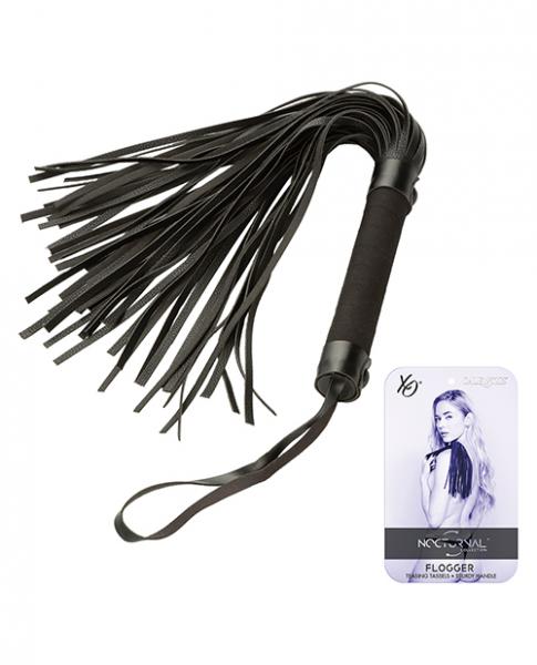 Nocturnal Collection Flogger - Black