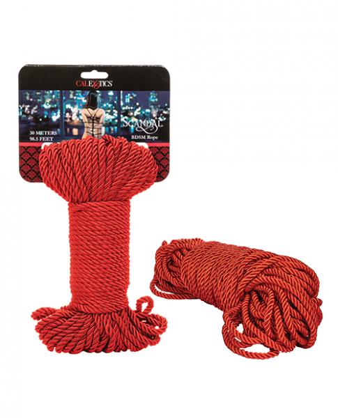 Scandal Bdsm Rope 30m - Red