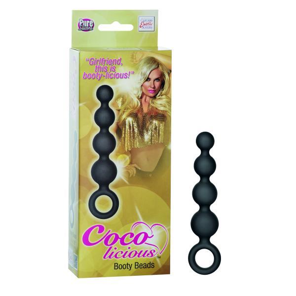 Coco Licious Booty Beads-black - Click Image to Close