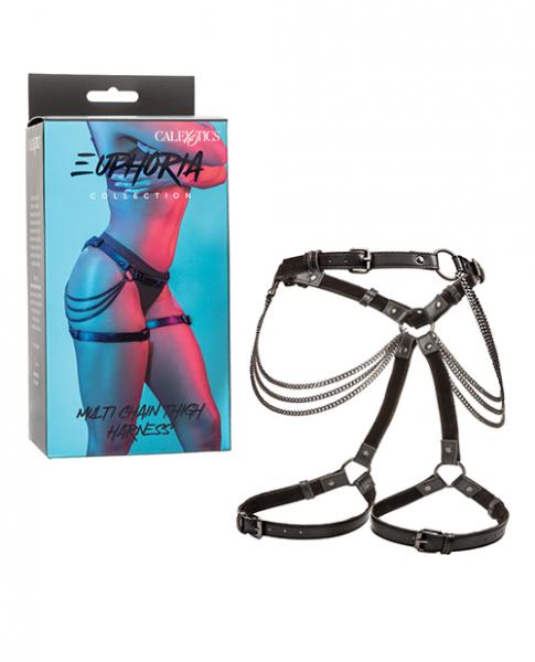 Euphoria Collection Multi Chain Thigh Harness - Click Image to Close