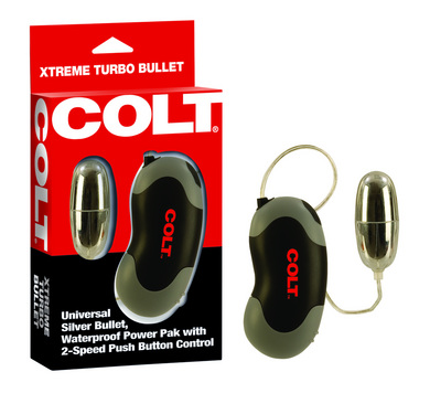 Colt xtreme turbo bullet waterproof power pak 2-speed - Click Image to Close