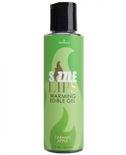 Sizzle Lips Warming Gel Caramel Apple 4.2oz - Click Image to Close