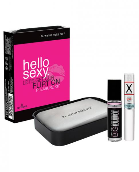 Hello Sexy Let's Get Our Flirt On Pleasure Kit - Click Image to Close