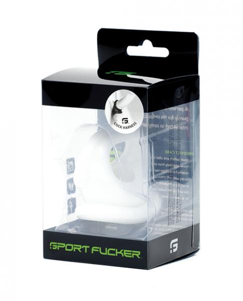 Sport Fucker Cock Harness - White