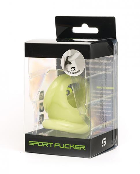 Sport Fucker Cock Harness - Glow - Click Image to Close