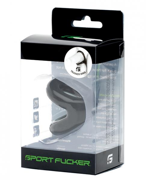 Sport Fucker Trainer Ring - Black - Click Image to Close