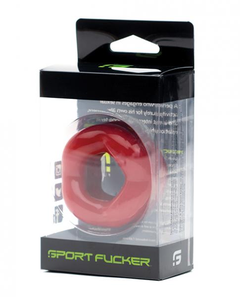 Sport Fucker Revolution Ring Stretcher - Red - Click Image to Close