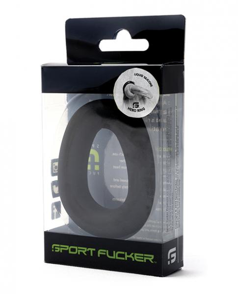 Sport Fucker Hero Ring - Black - Click Image to Close