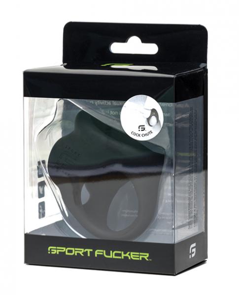 Sport Fucker Cock Chute - Black - Click Image to Close