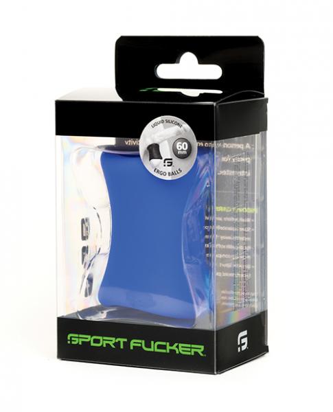 Sport Fucker Ergo Balls - 60mm Blue - Click Image to Close