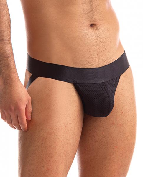 665 Stealth Jockstrap - S Black - Click Image to Close