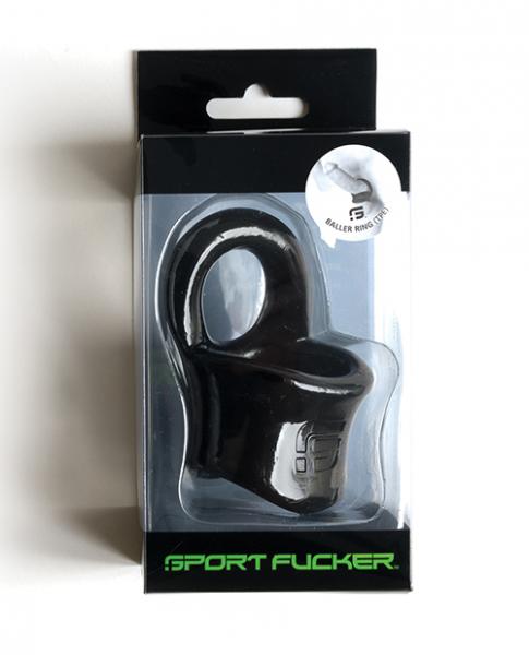 Sport Fucker Baller Ring - Black - Click Image to Close