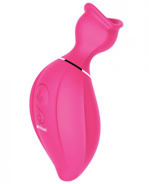 Shibari Beso Sensual Suction with Pulsation 8X Pink - Click Image to Close