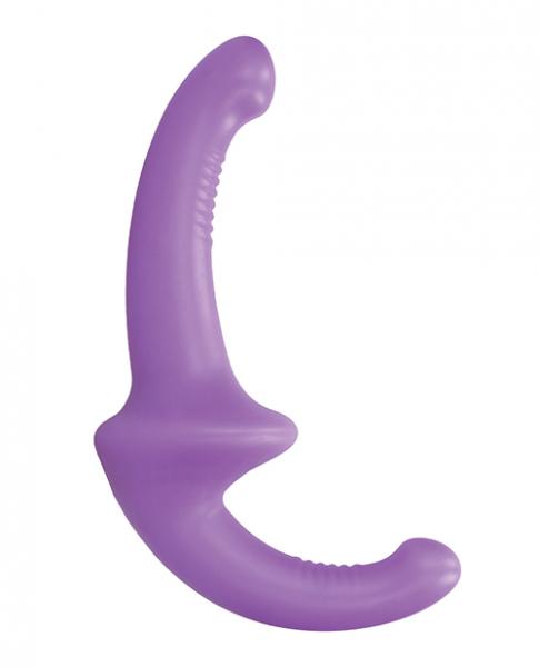 Ouch Silicone Strapless Strap On Purple - Click Image to Close