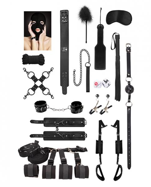 Ouch Advanced Bondage Kit Black - Click Image to Close