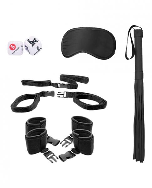 Ouch Bed Post Bindings Restraint Kit Black