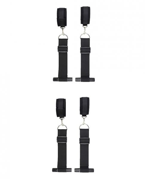 Ouch Door Restraint Kit Black - Click Image to Close