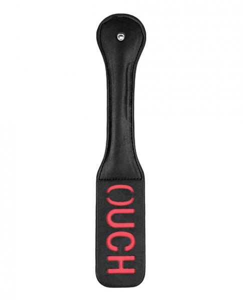 Shots Ouch Ouch Paddle - Black - Click Image to Close