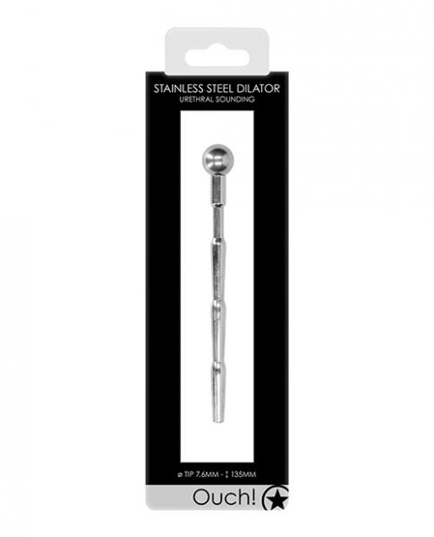 Shots Ouch Urethral Sounding Metal Stick - Click Image to Close