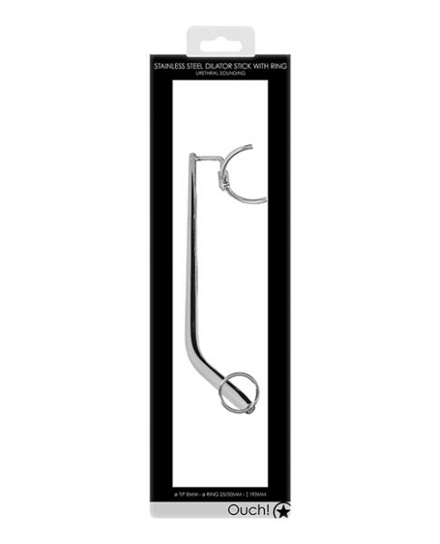 Shots Ouch Urethral Sounding Dilator Stick - Click Image to Close