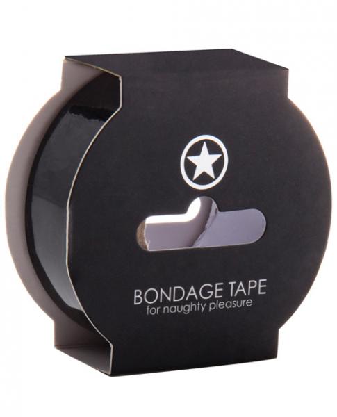 Bondage Tape Non-Sticky 57.41 feet Black - Click Image to Close