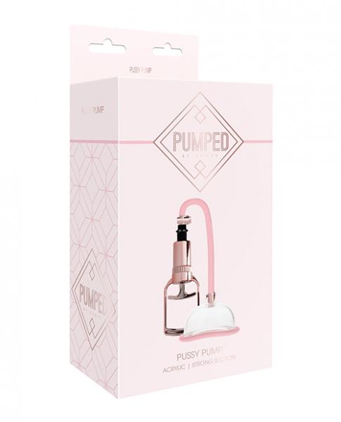 Shots Pumped Pussy Pump - Rose Gold - Click Image to Close