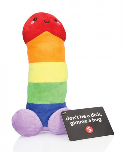 Shots Penis Plushie - Multi Color 12" / 60 Cm