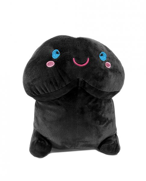 Shots Short Penis Plushie - Black 8" / 20 Cm - Click Image to Close