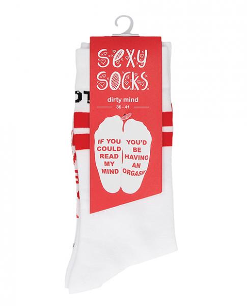 Shots Sexy Socks Dirty Mind - Female