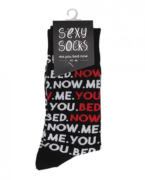 Shots Sexy Socks You, Me, Bed, Now - Male