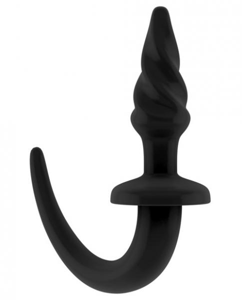 Sono No 10 4 inches Butt Plug with Tail Black - Click Image to Close