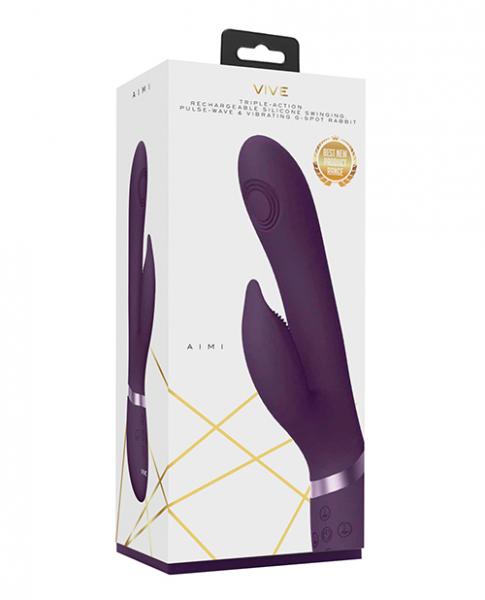 Shots Vive Aimi Pulse G-spot Rabbit- Purple