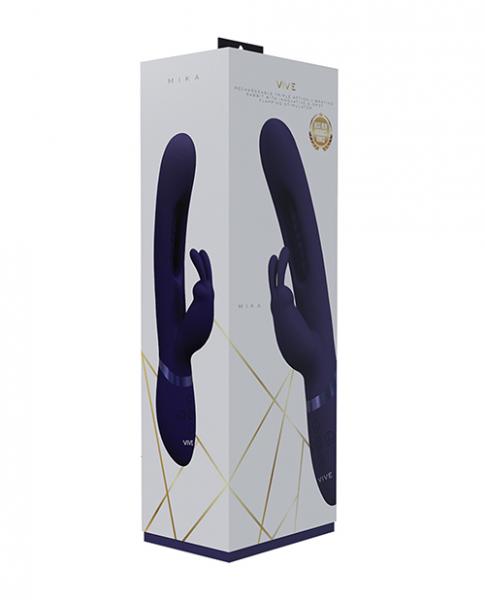 Shots Vive Mika Flapping Tongue Rabbit Vibrator - Purple