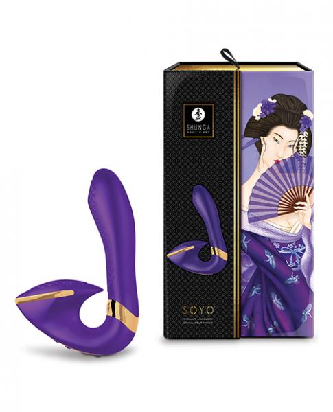 Shunga Soyo Intimate Massager - Purple - Click Image to Close