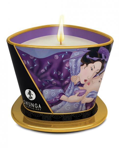 Shunga Massage Candle Libido Exotic Fruits 5.7oz - Click Image to Close