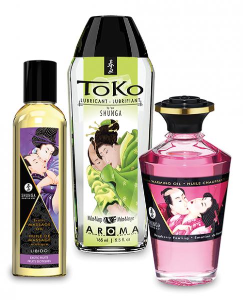 Shunga Fruity Kisses Collection Kit - Click Image to Close