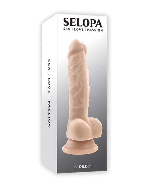 Selopa 6" Lifelike Dildo - Light - Click Image to Close