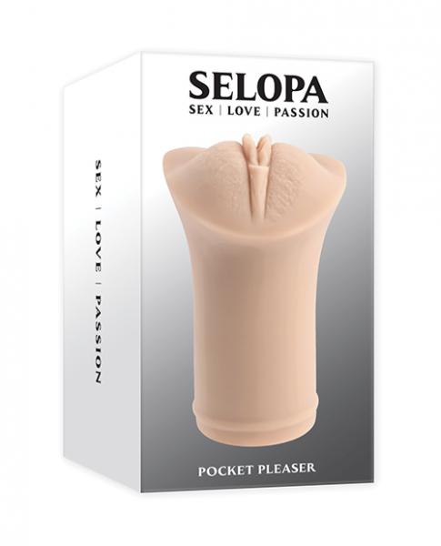 Selopa Pocket Pleaser Stroker - Light - Click Image to Close