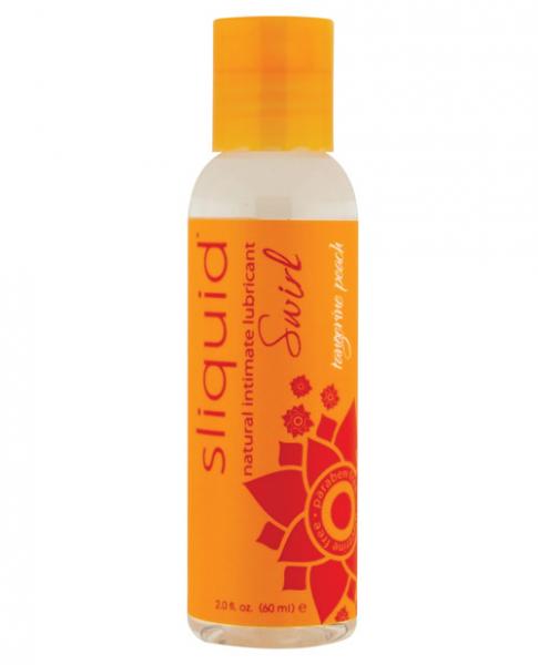 Sliquid Naturals Swirl Lubricant Tangerine Peach 2oz